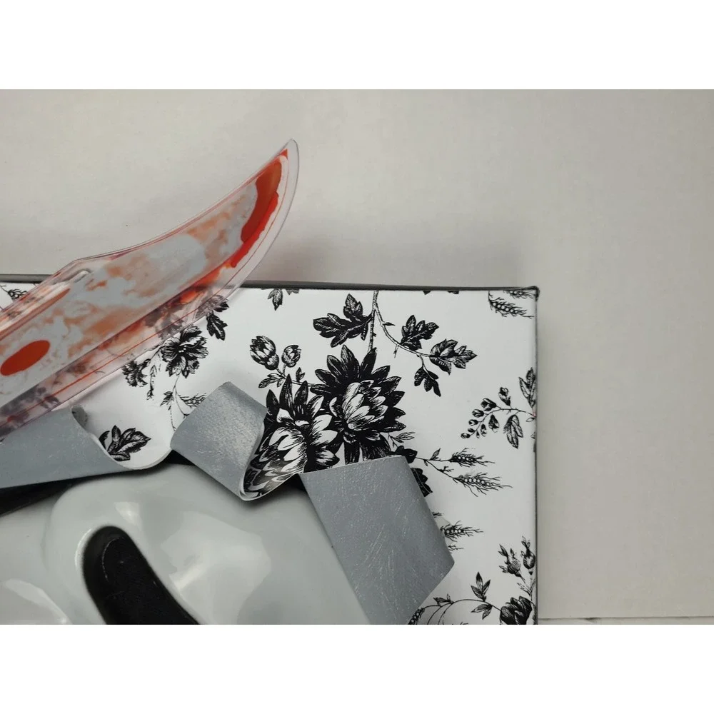 Scream Ghost Face Mask Halloween Light Up Haunted‎ House Wall Decor Works CUSTOM